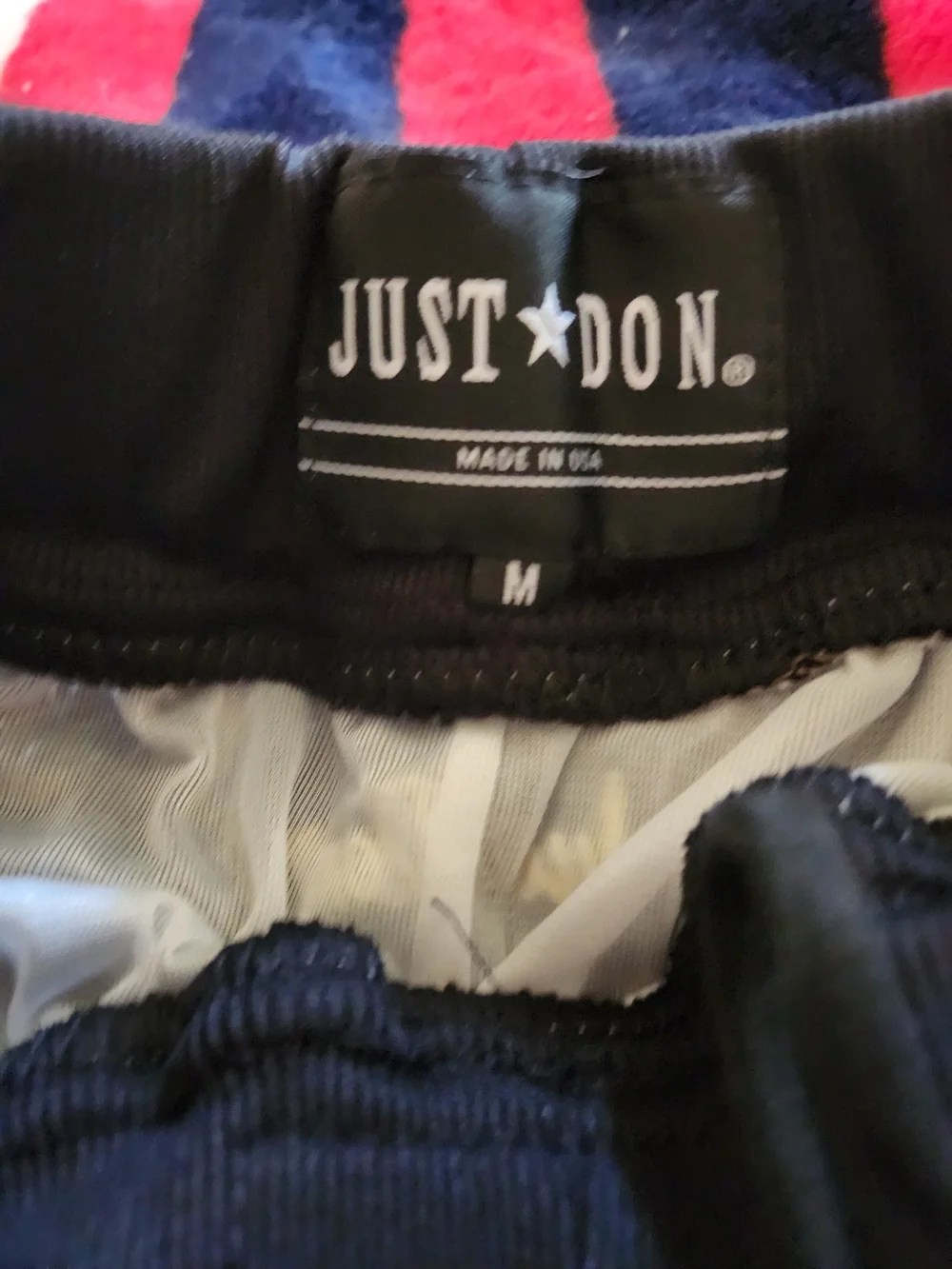 Just Don Mamba Kobe Black & Yellow Basketball Shorts